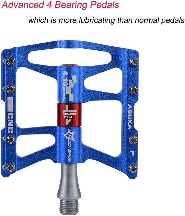 Pédales VTT plates en aluminium 2/6