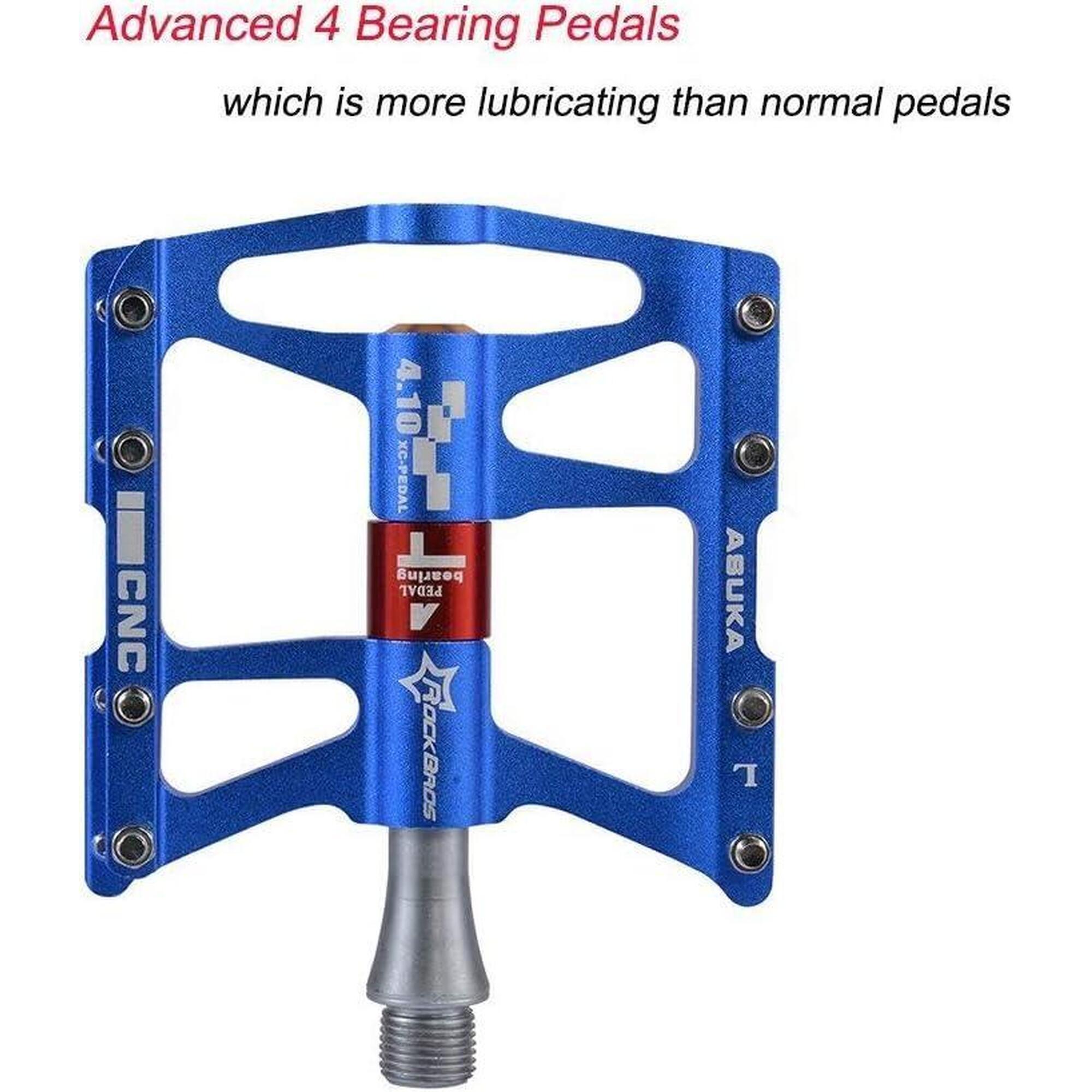 Pedale plate din aluminiu pentru mountain bike