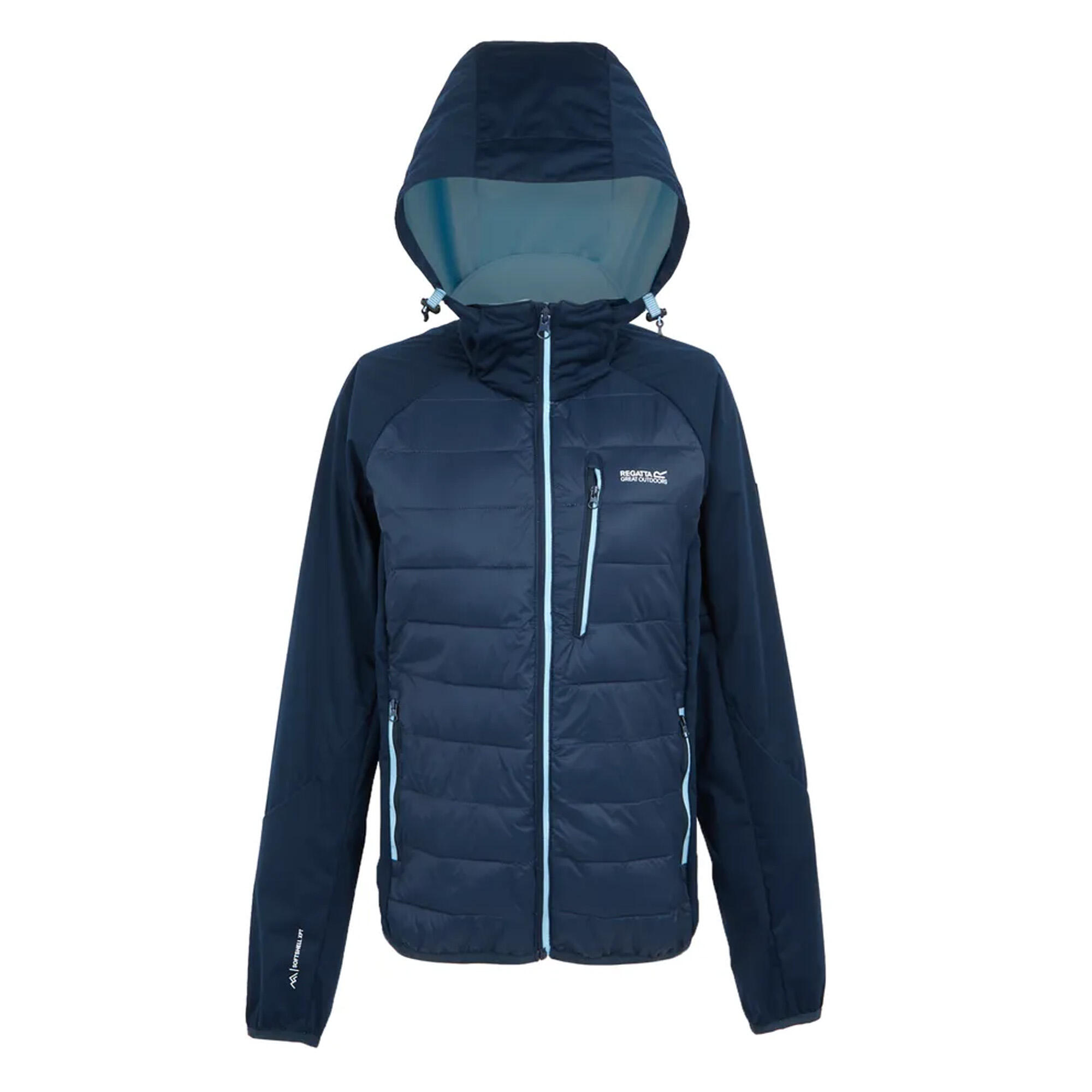 Regatta - Veste Hybride Andreson Pro Femme (bleu Marine / Bleu Ciel Clair) - Veste - Bleu - Decathlon