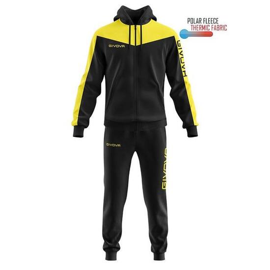Survêtement à capuche polaire Givova Roma