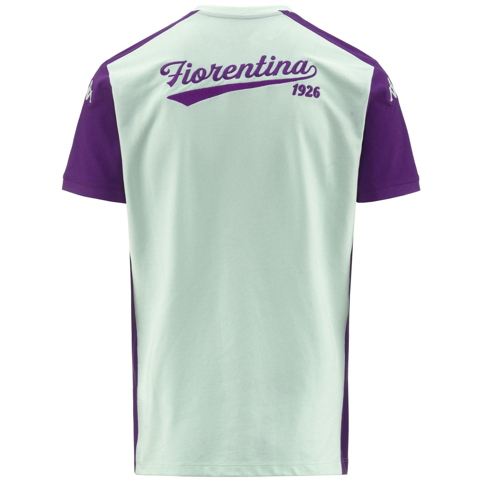 Polo ACF Fiorentina da Uomo in Cotone Verde 3/7
