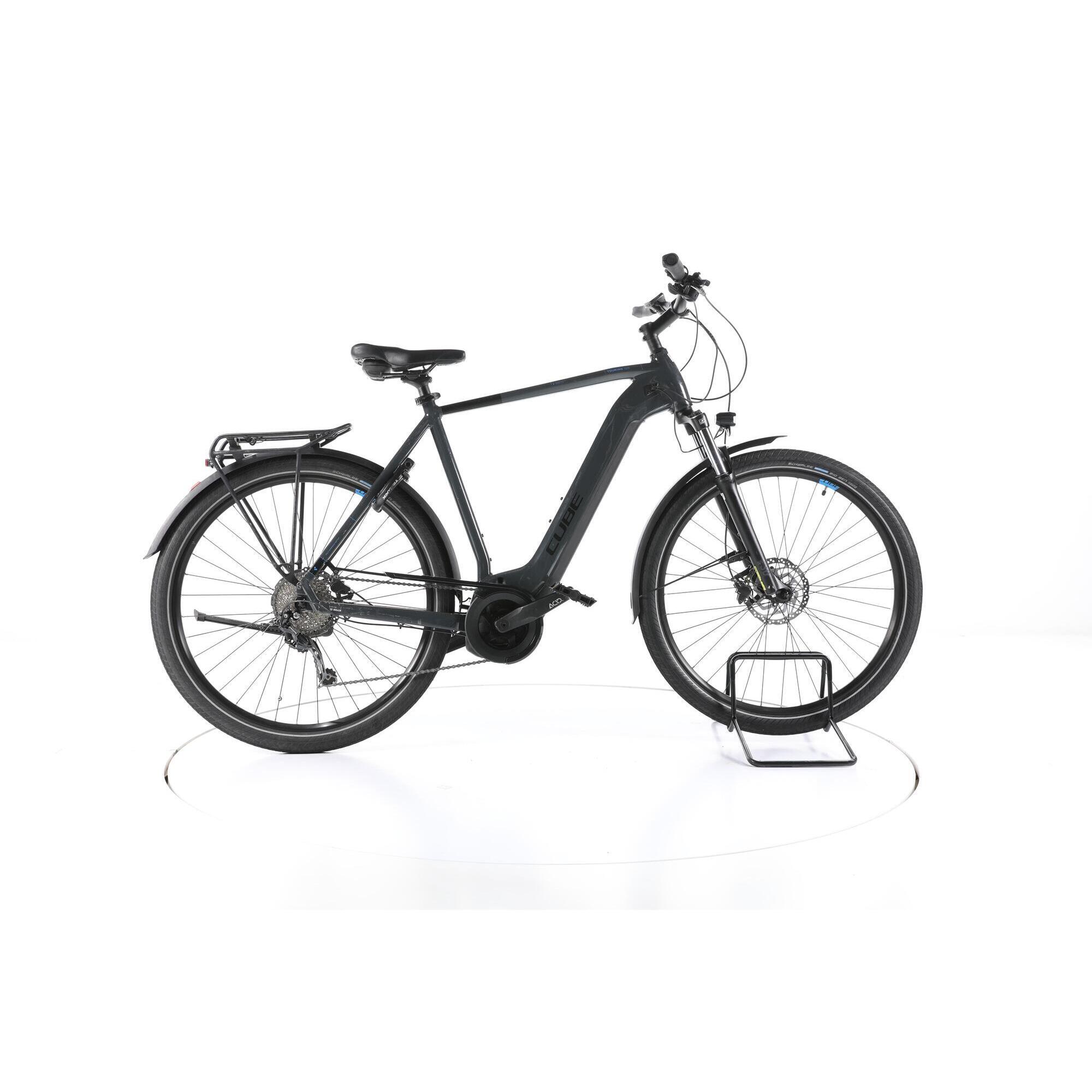 Cube - Reconditionné - Cube Touring Hybrid One Trekking Vélo Électrique - Très Bon - Vélo De Voyage - Gris - 58 - Decathlon