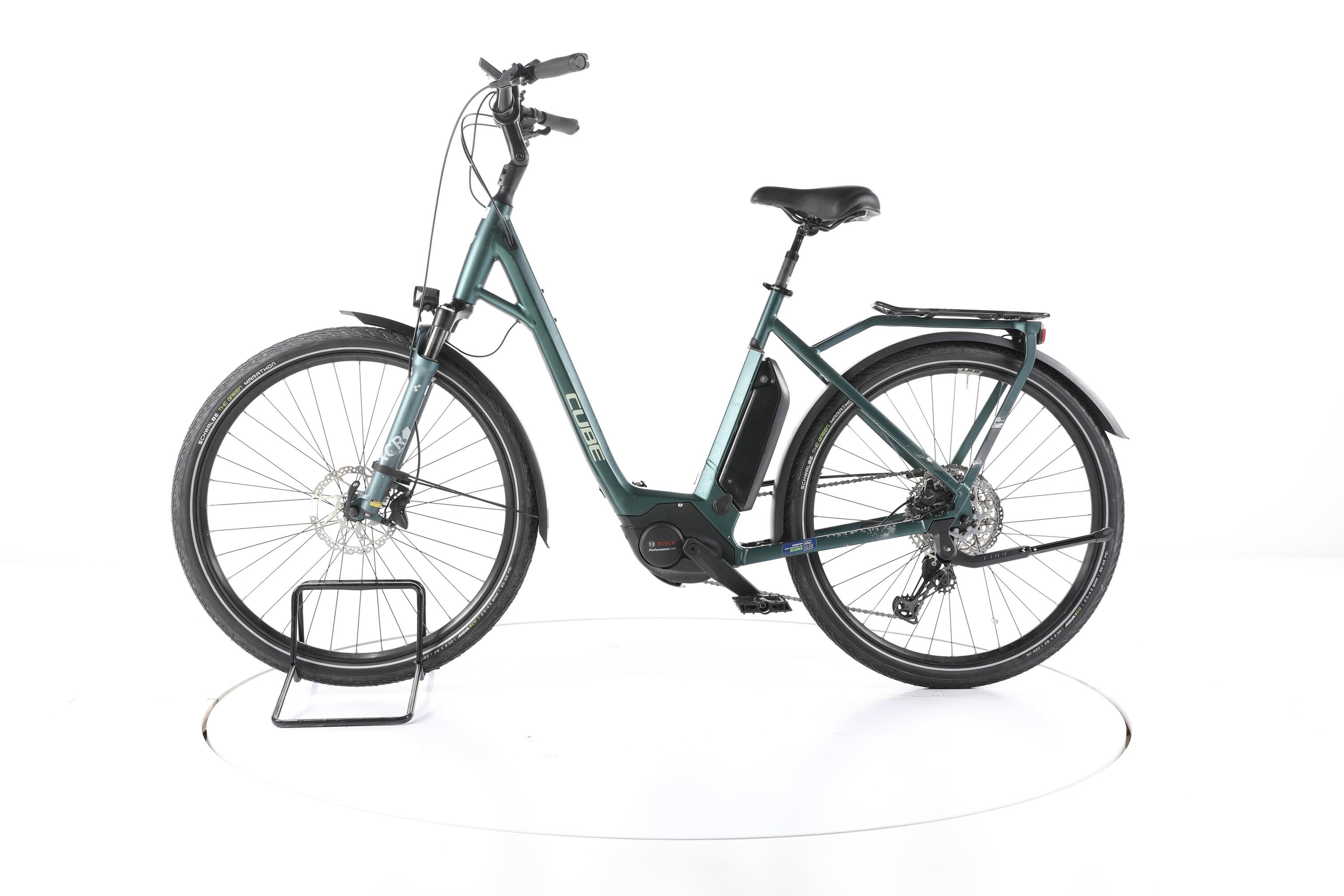 Tweedehands - Cube Town Sport Hybrid EXC Trekking E-Bike  - Zeer goed 6/7