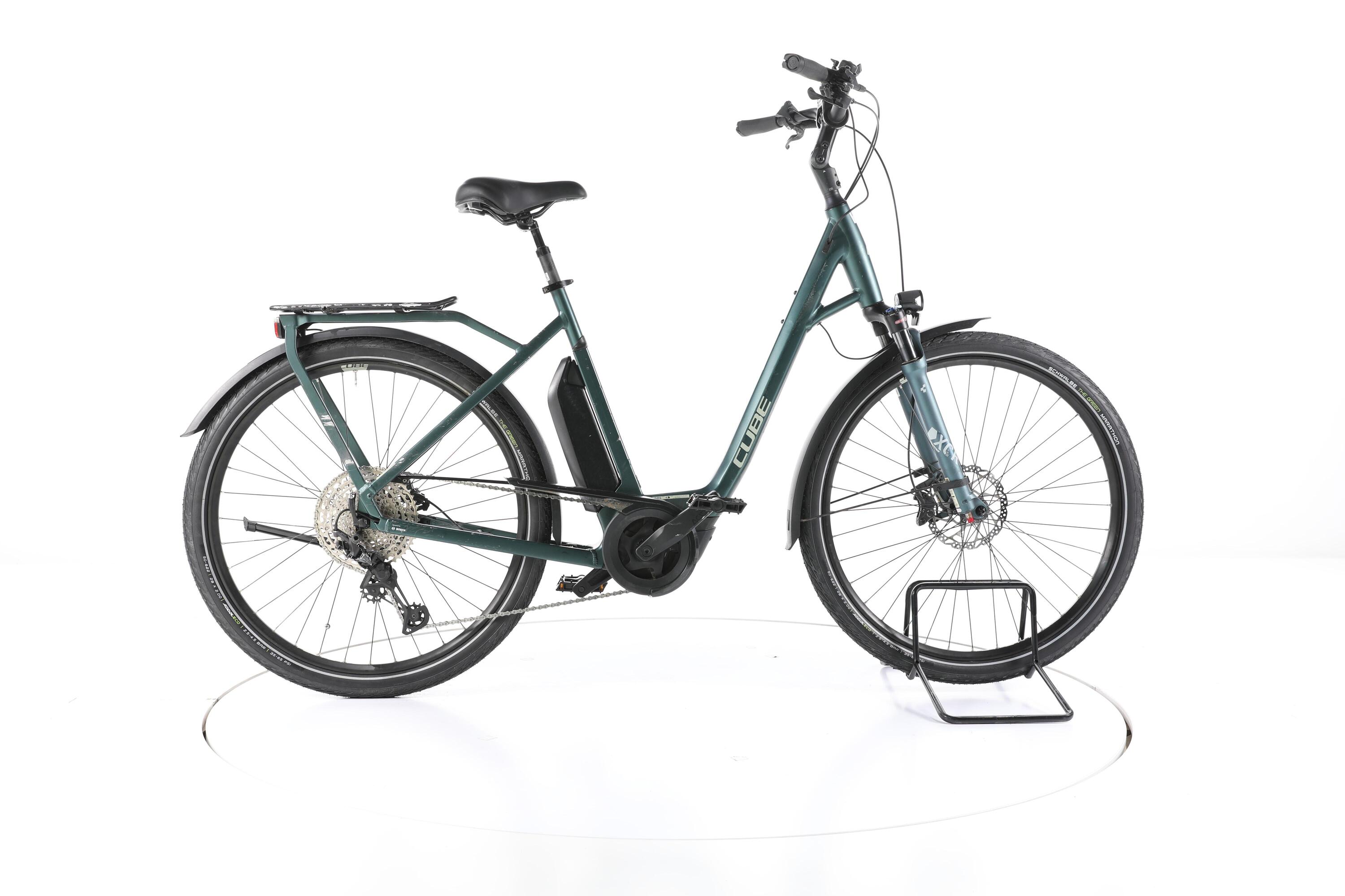CUBE Tweedehands - Cube Town Sport Hybrid EXC Trekking E-Bike Lage instap - Goed