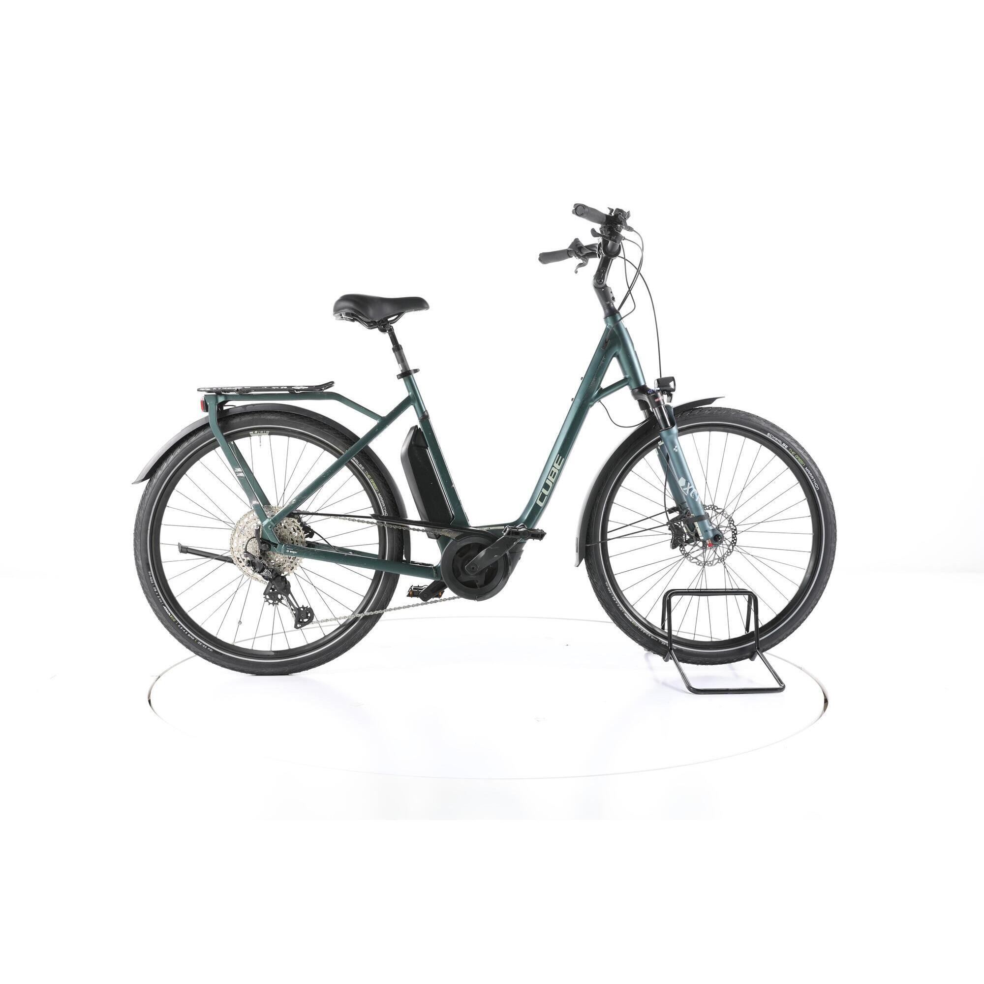 Second Life - Cube Town Sport Hybrid Trekking E-Bike Niska rama - Stan dobry