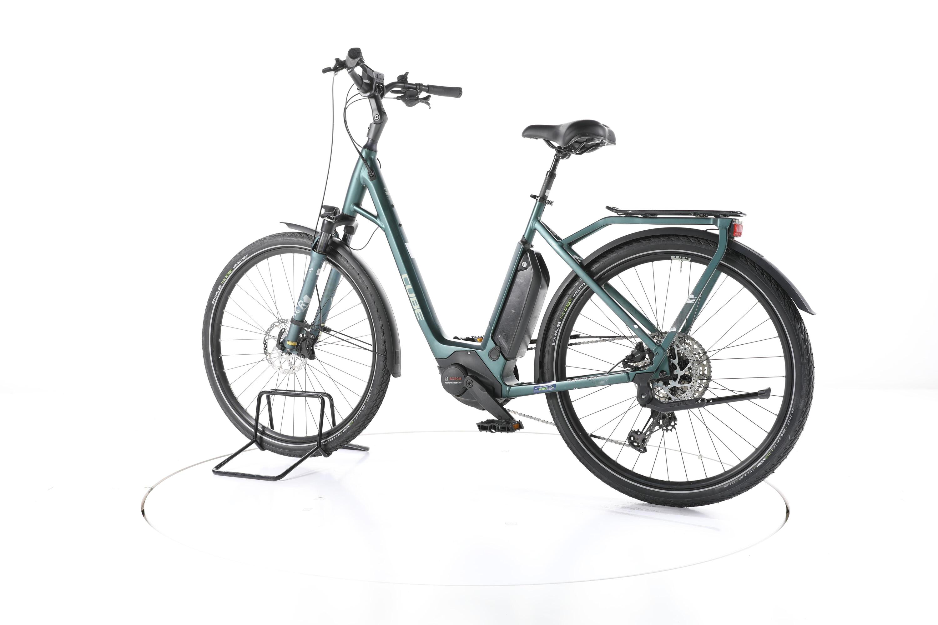Tweedehands - Cube Town Sport Hybrid EXC Trekking E-Bike  - Zeer goed 7/7