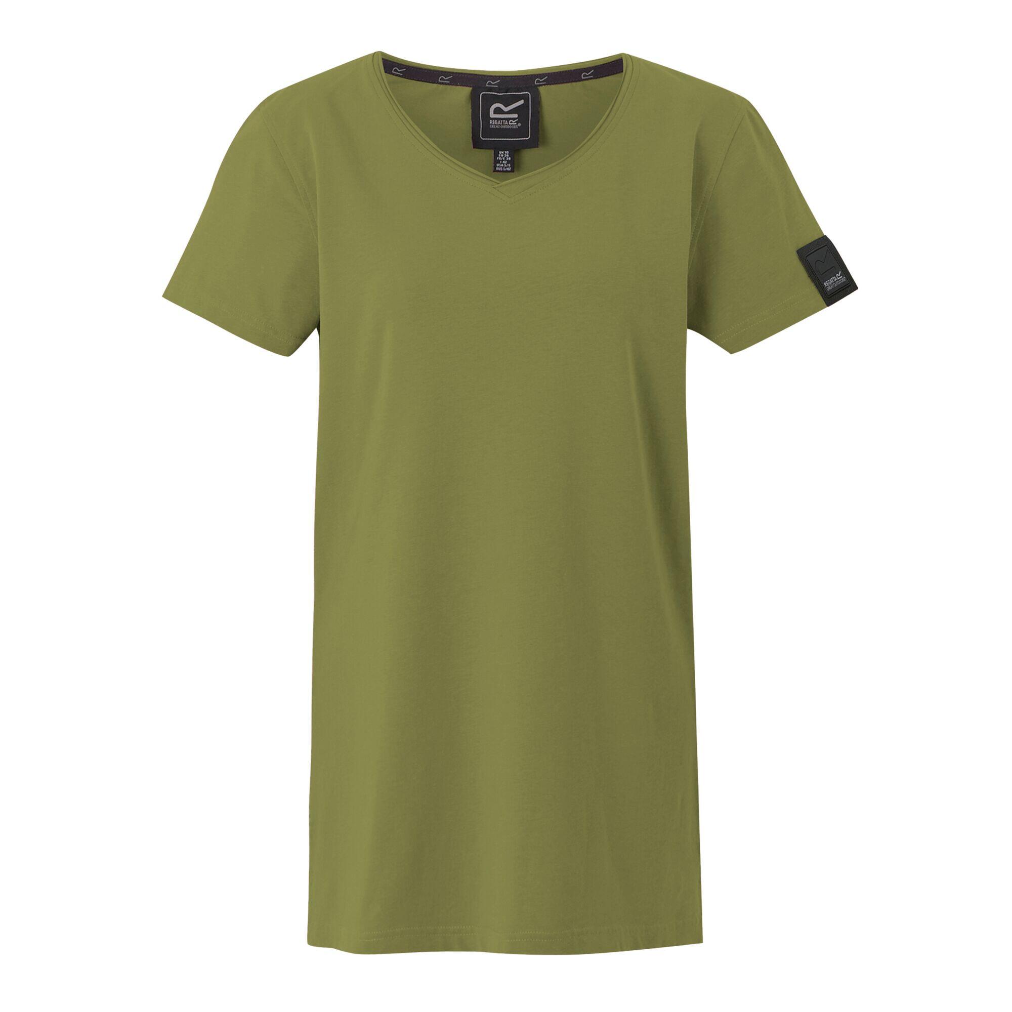 T-shirt col v femme Regatta Elkie 5/7