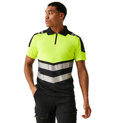 Polo Homme (Noir / Orange)