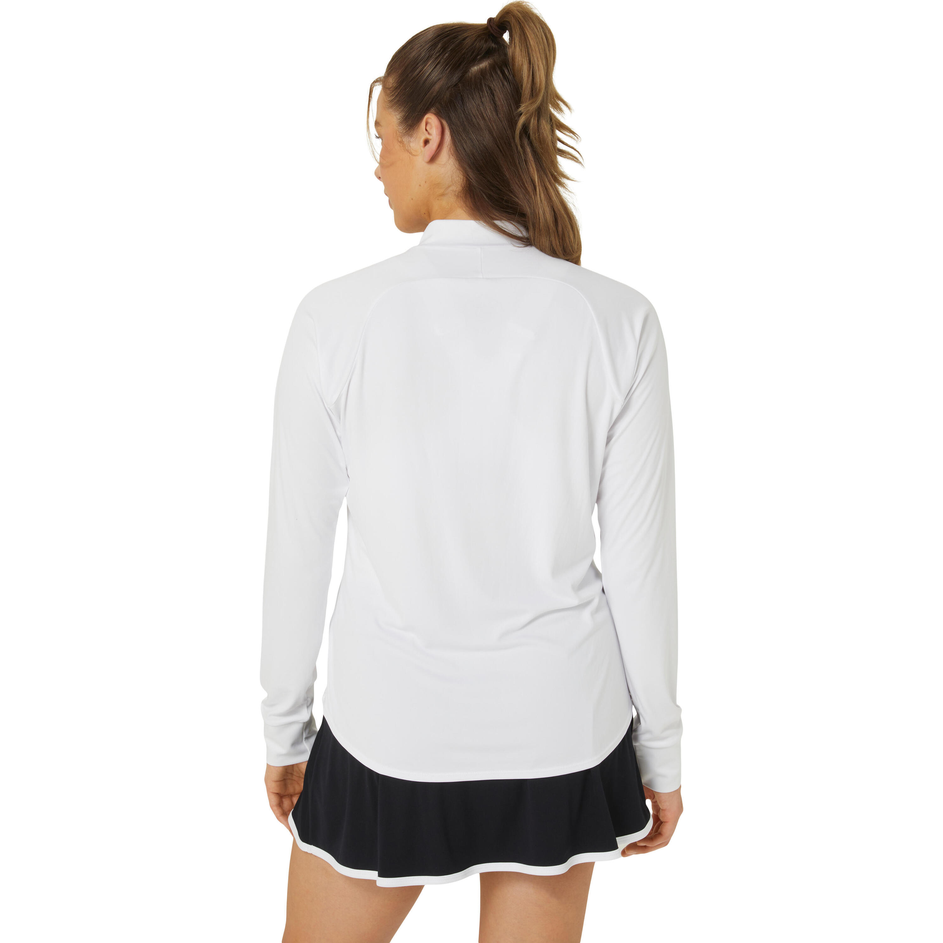 Maillot manches longues 1/2 zip femme Asics Court 5/6