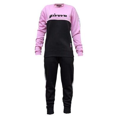 TUTA complete donna givova nero/fuxia