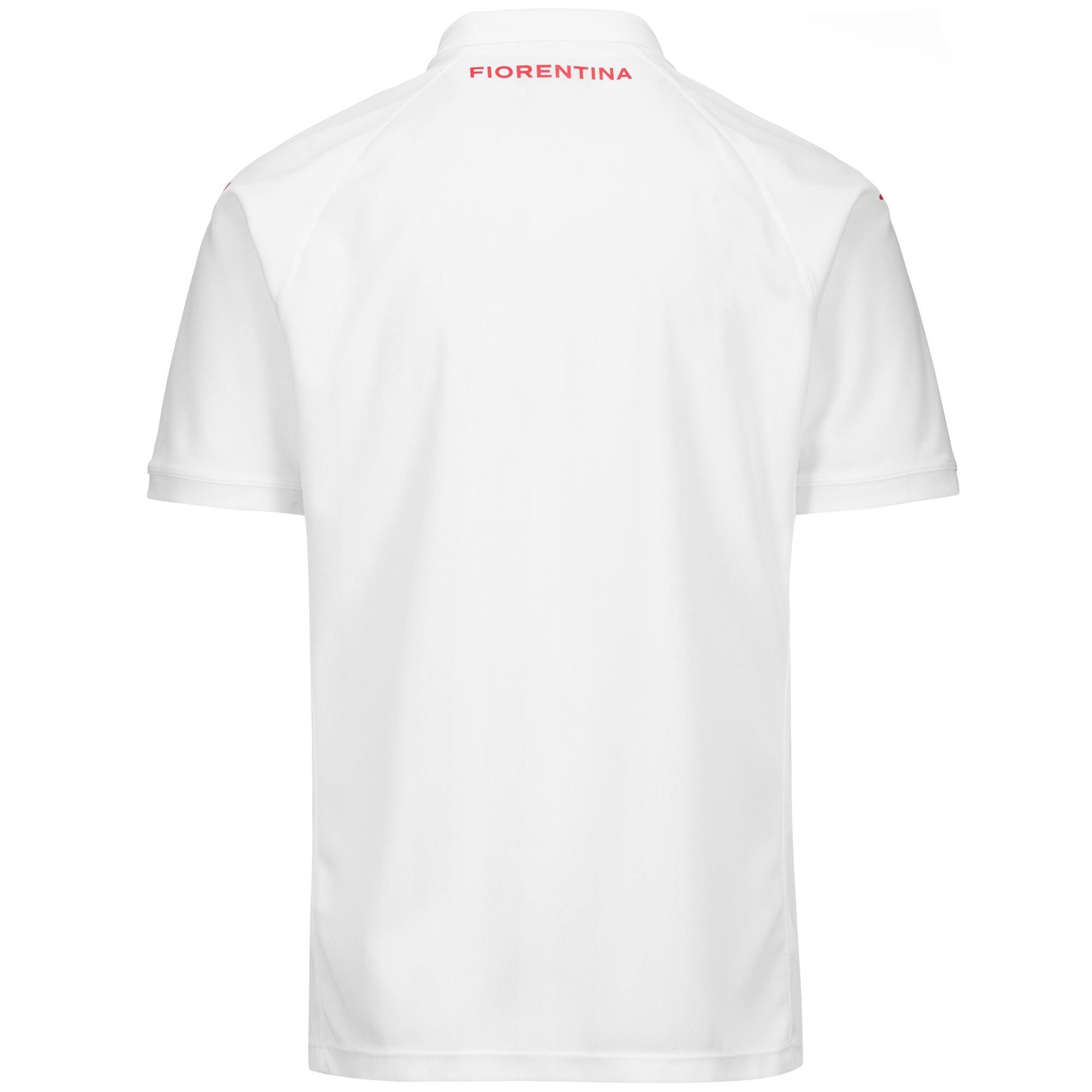 T-Shirt ACF Fiorentina da Bambino in Poliestere riciclato Bianco 3/7