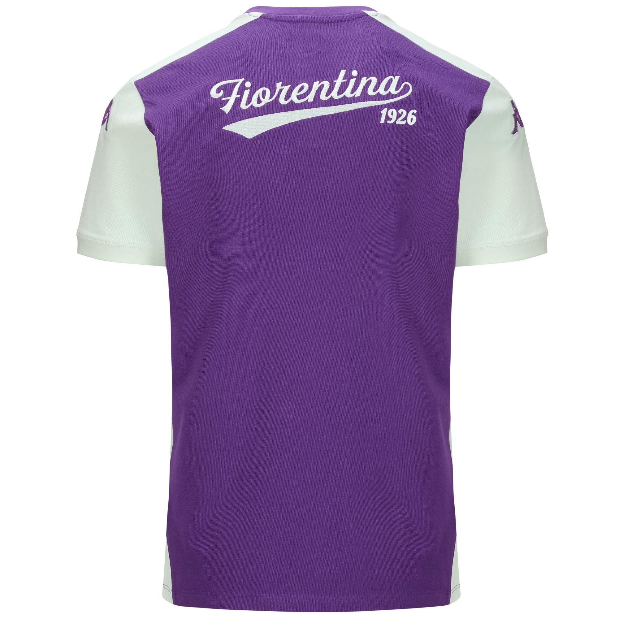 Polo ACF Fiorentina da Bambino in Cotone Viola 3/7