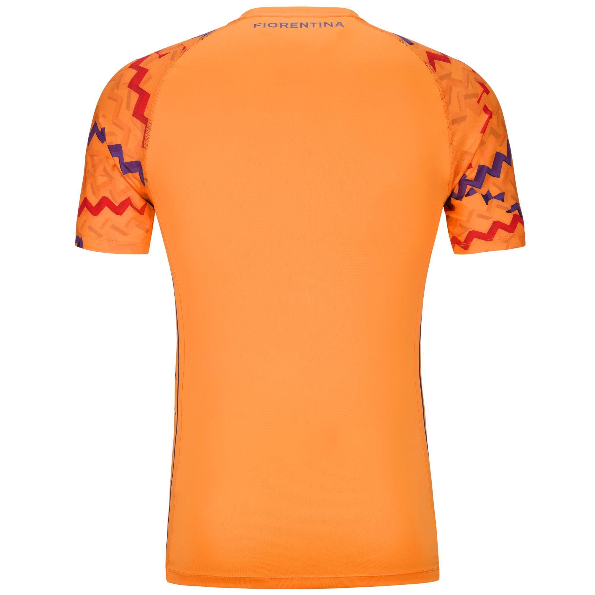 T-Shirt ACF Fiorentina da Uomo in Poliestere riciclato Arancione 3/7