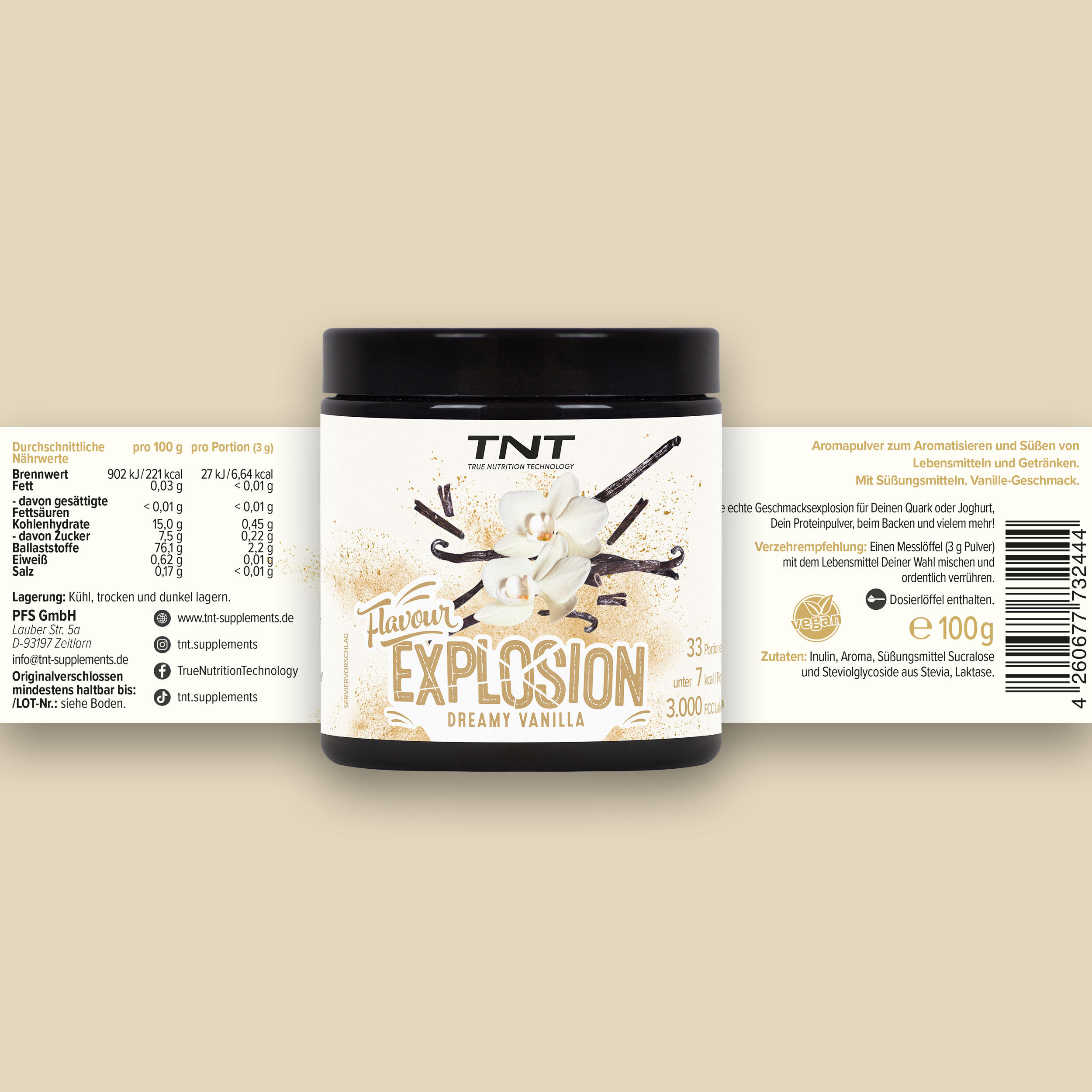 Flavour Explosion - genießen ohne schlechtes Gewissen - Dreamy Vanilla 4/6