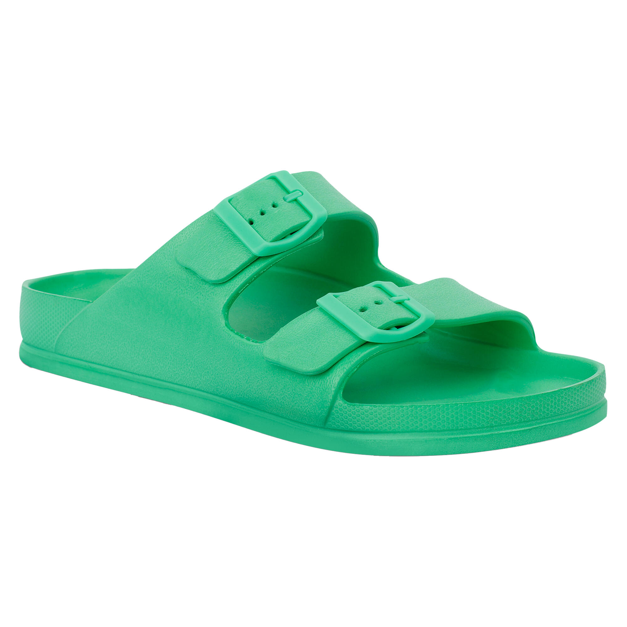 Womens/Ladies Brooklyn Double Strap Sandals (Island Green) 1/5
