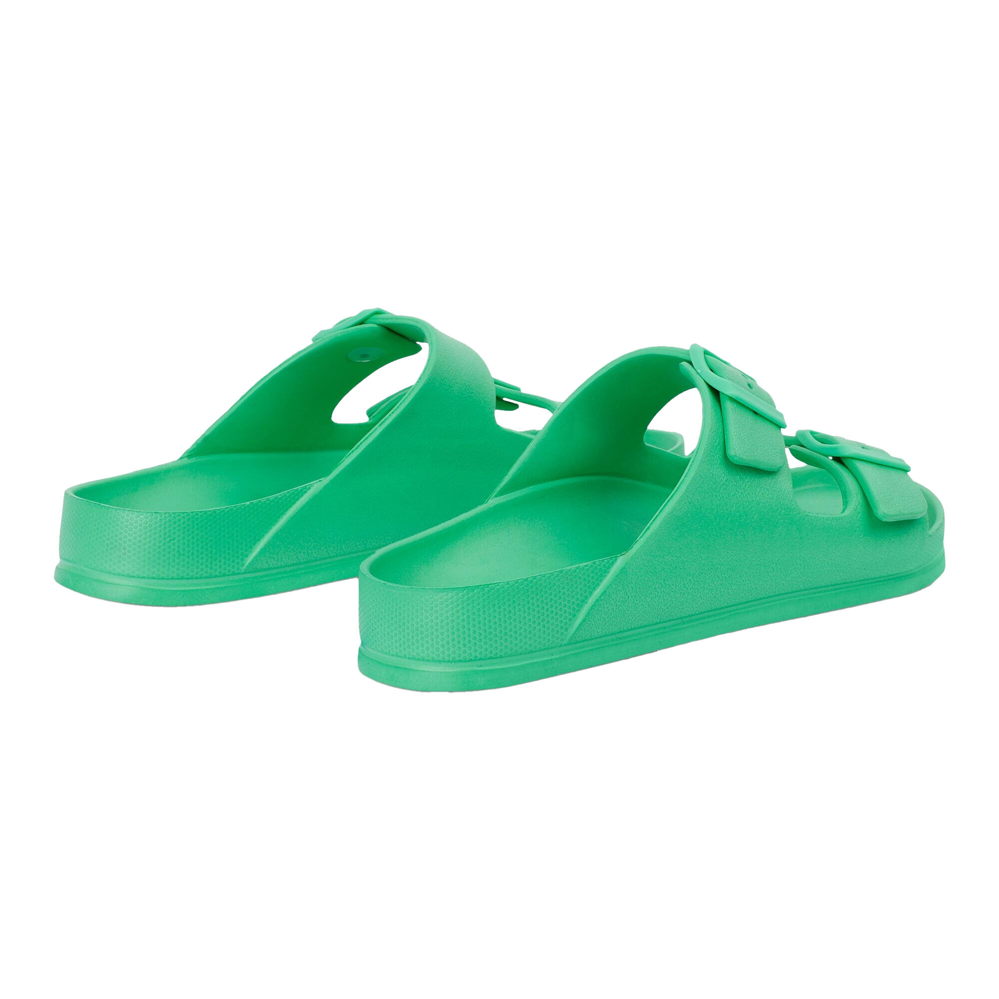 Womens/Ladies Brooklyn Double Strap Sandals (Island Green) 2/5