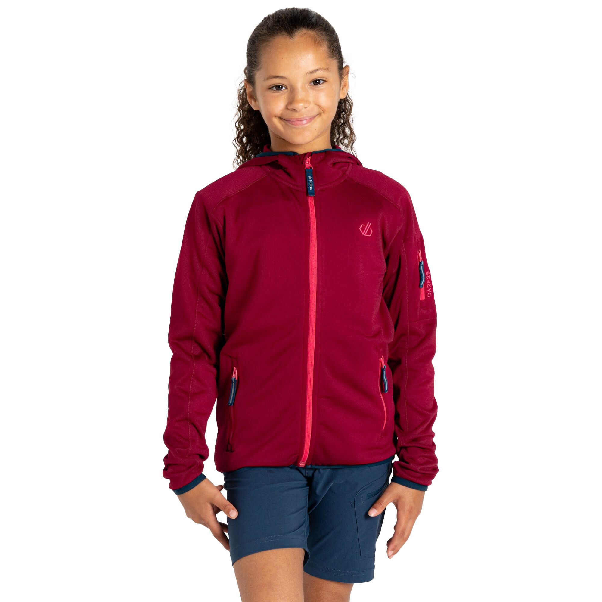 "Explore" Fleecejacke für Kinder Rote Beete 4/5