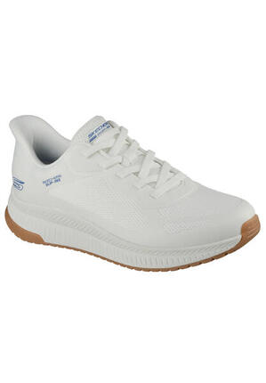 Chaussures Deportivas Hombre Skechers SLIP-INS: BOBS SPORT SQUAD Blanc