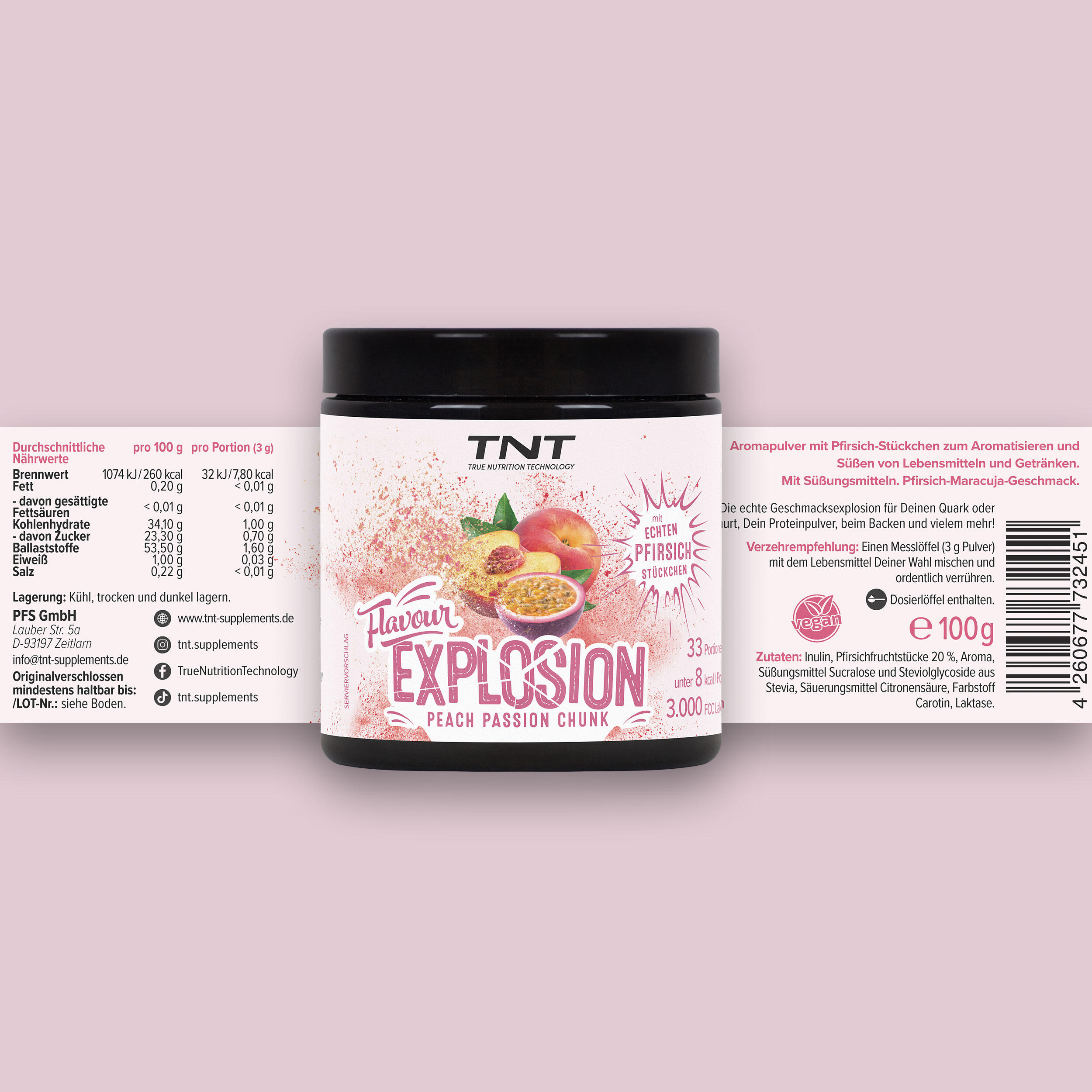 Flavour Explosion - genießen ohne schlechtes Gewissen - Peach Passion Chunk 4/6
