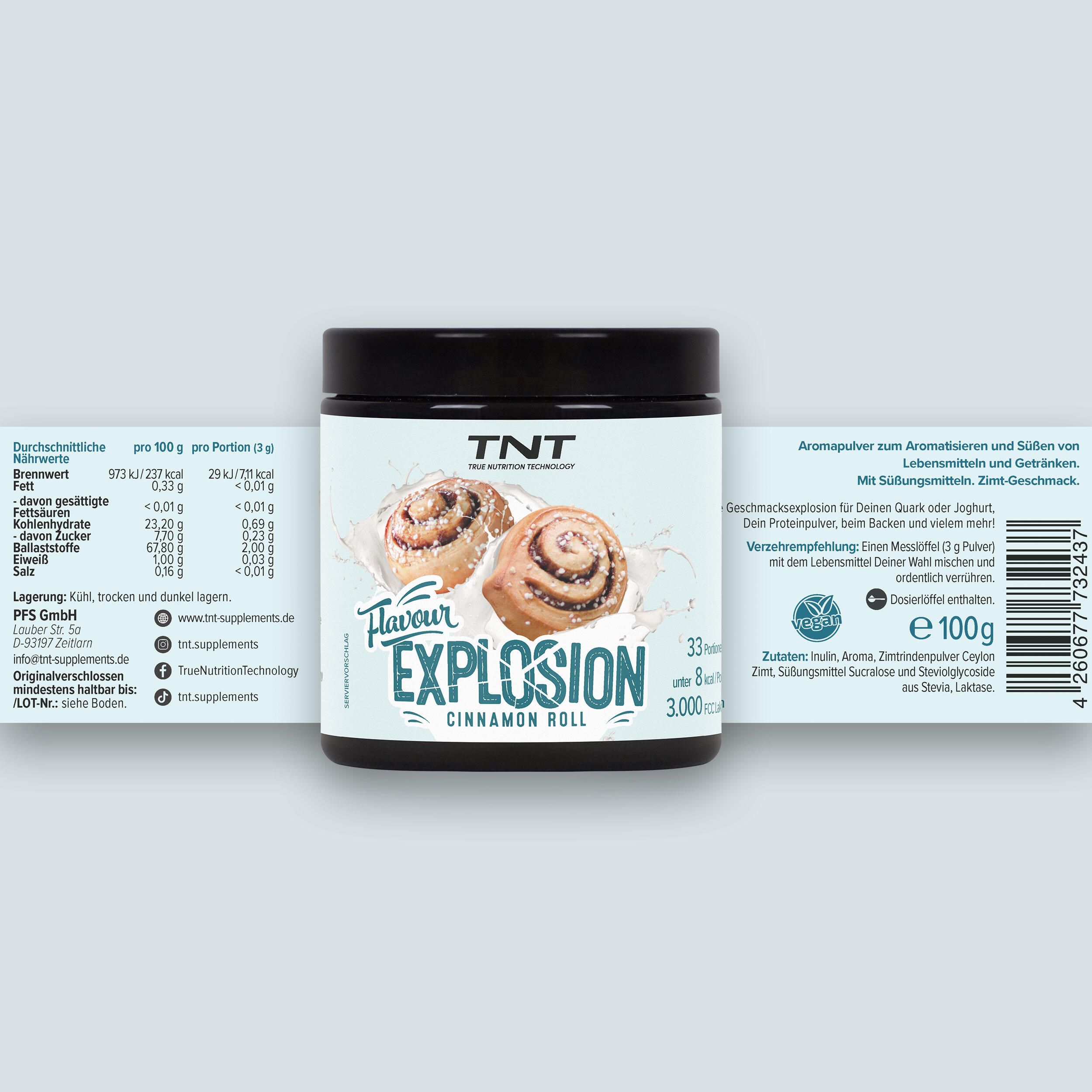 Flavour Explosion - genießen ohne schlechtes Gewissen - Cinnamon Roll 4/6