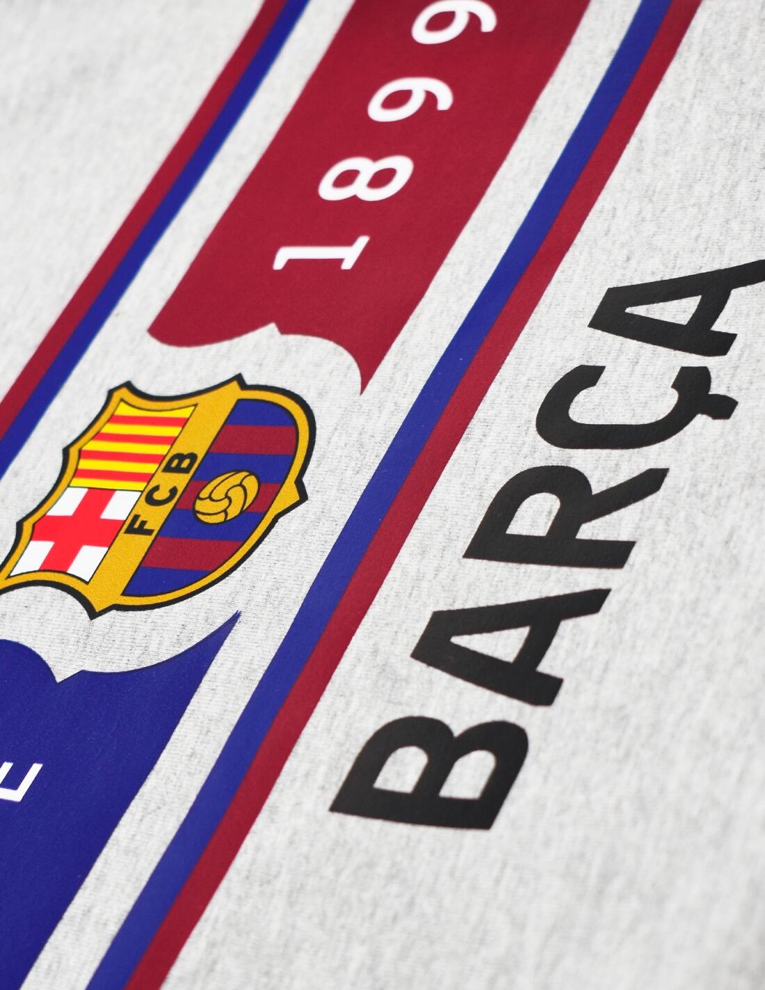 Camiseta Barça Essentials - Júnior 3/4
