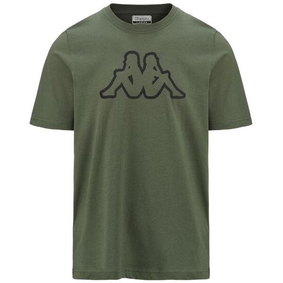 T-shirt pour garçon vert pour sportif
