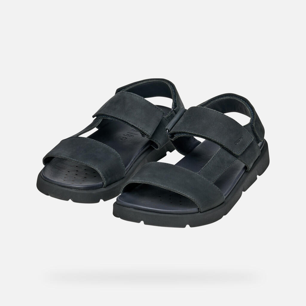 Sandales Homme U XAND 2S Bleu Marine 4/7