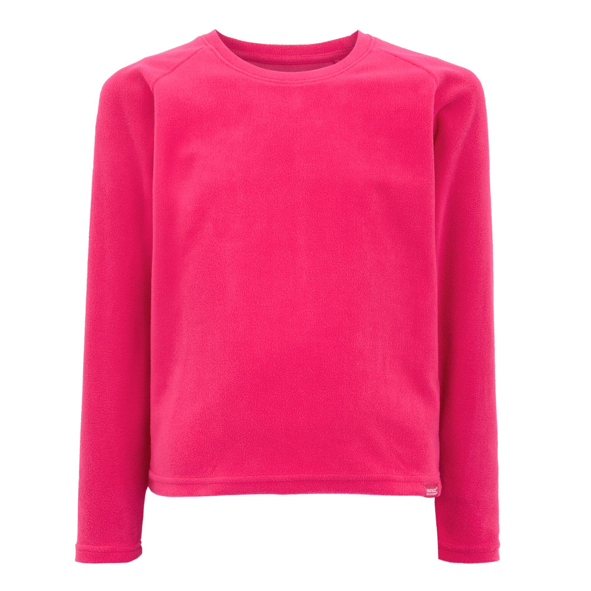 BUYKUD - Maglia intima a compressione per bambini, a maniche lunghe, per atletica In pile/nero. 10-11 Anni