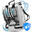 Sac a dos velo pour Sacoche velo porte‑bagage bikepacking, 23L etanche
