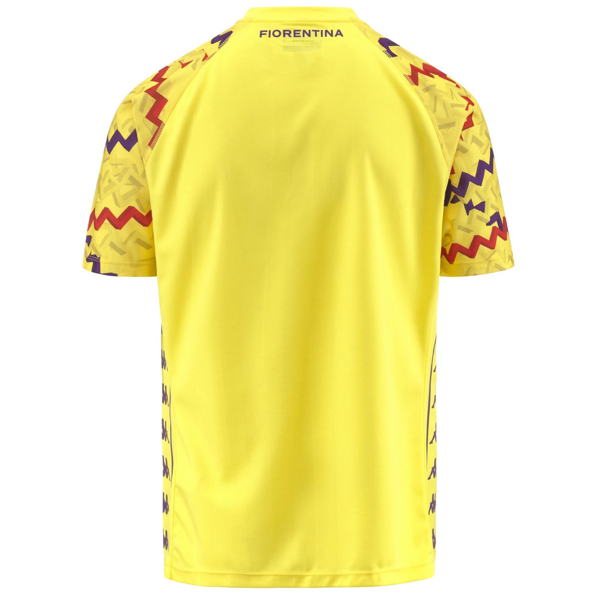 T-Shirt ACF Fiorentina da Uomo in Poliestere riciclato Giallo 3/7