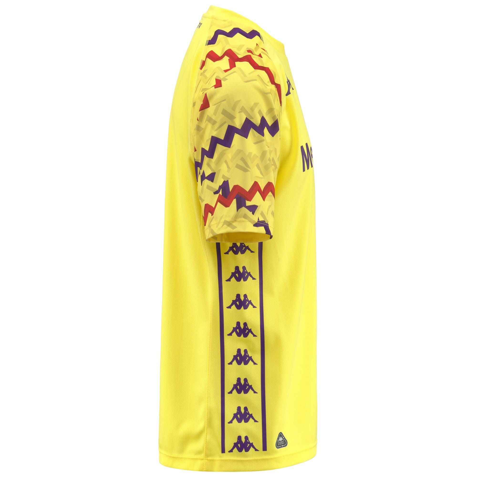 T-Shirt ACF Fiorentina da Uomo in Poliestere riciclato Giallo 2/7