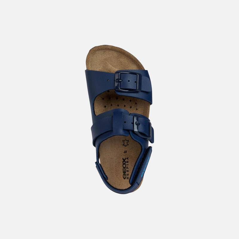 Sandales Cuir Enfant Geox Gita