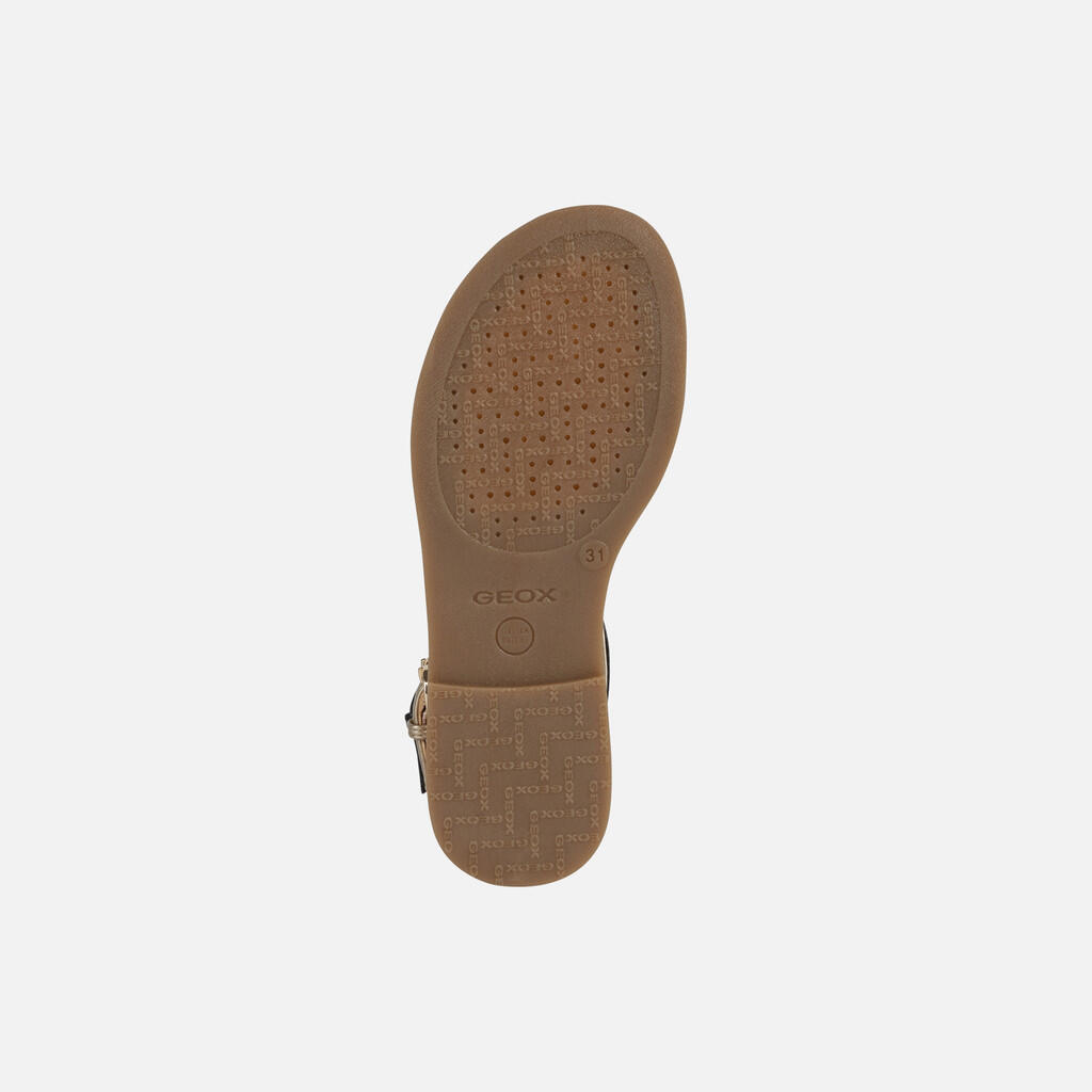Sandales Fille SANDAL KARLY GIRL Noir/Platine 7/7