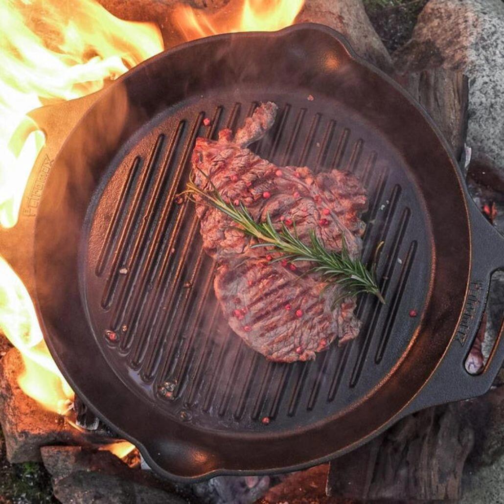 Petromax GP35 Grill Skillet met handgrepen 5/7