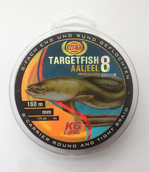 WFT TF8 Aal brown 160m 9Kg 0,12mm 2/2