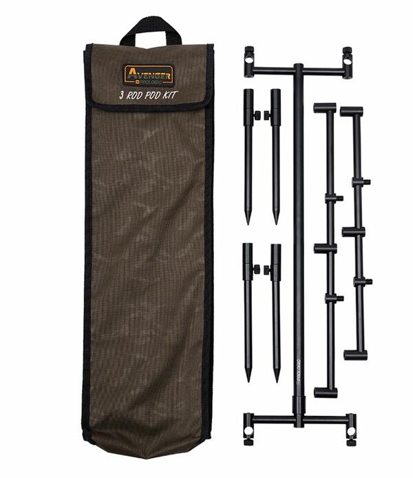 Prologic AVENGER POD KIT & CARRYCASE 3 ROD 2/2
