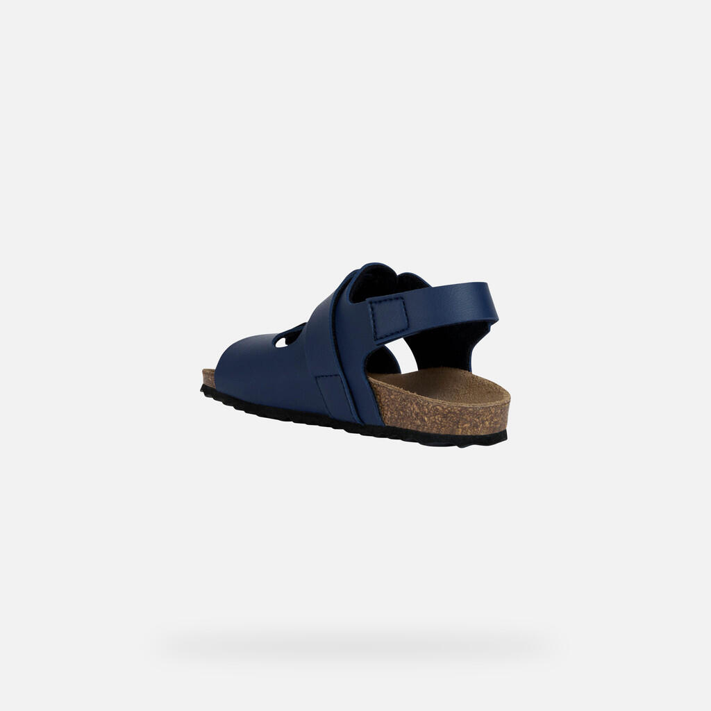Sandales Garçon J GHITA BOY Bleu Marine 4/7