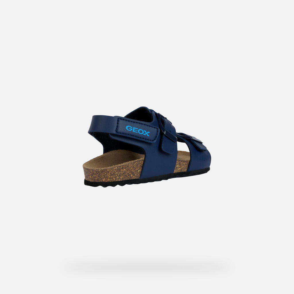 Sandales Garçon J GHITA BOY Bleu Marine 5/7