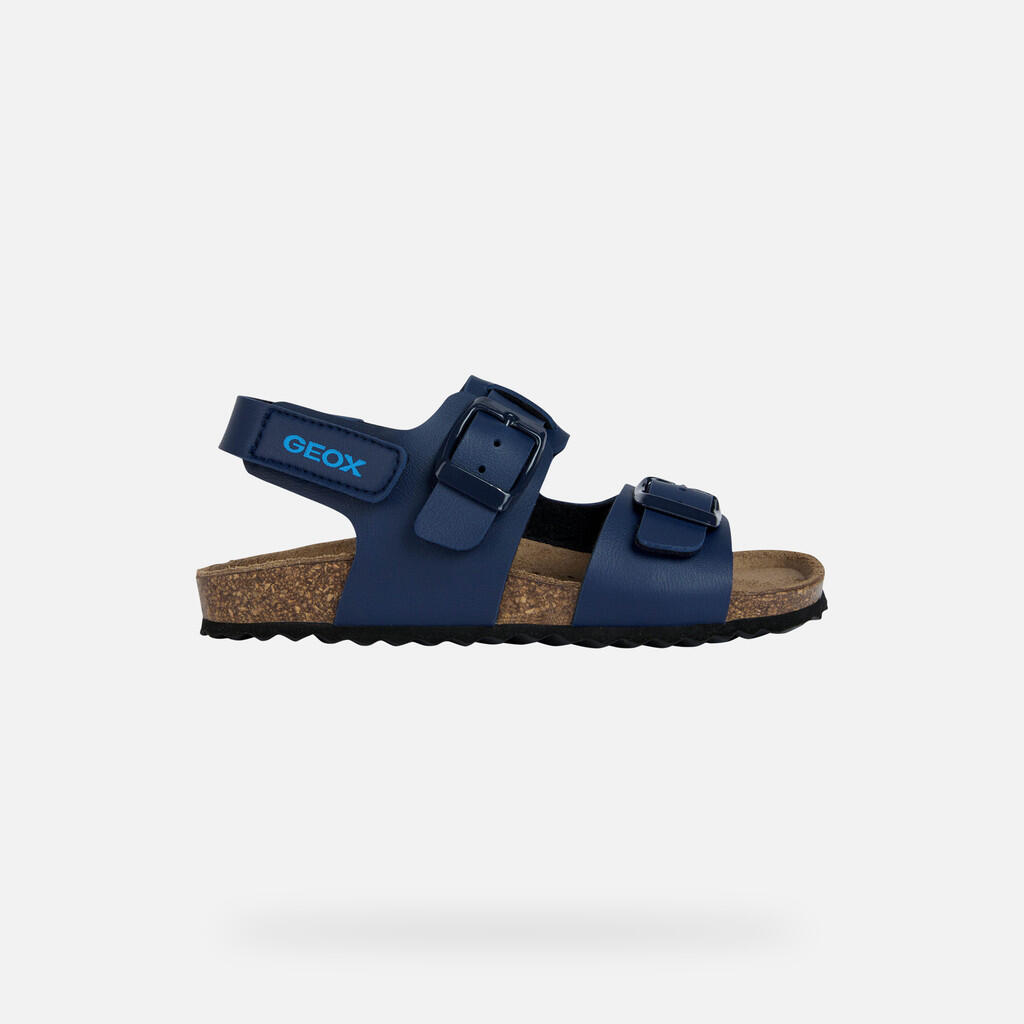Sandales Garçon J GHITA BOY Bleu Marine 2/7