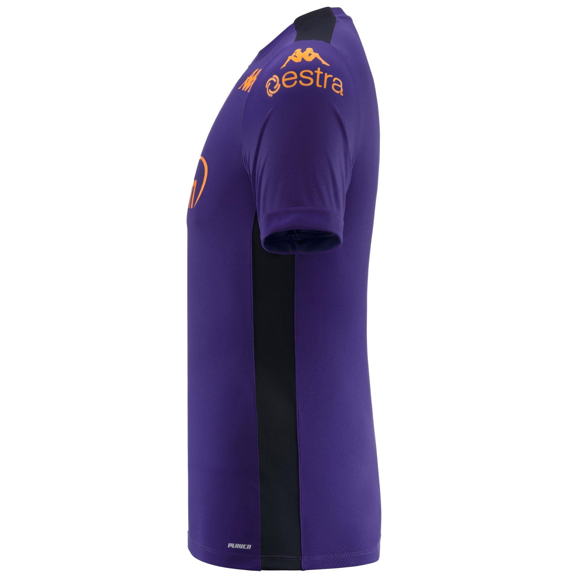 t-shirt da bambino in poliestere viola da allenamento 2/7