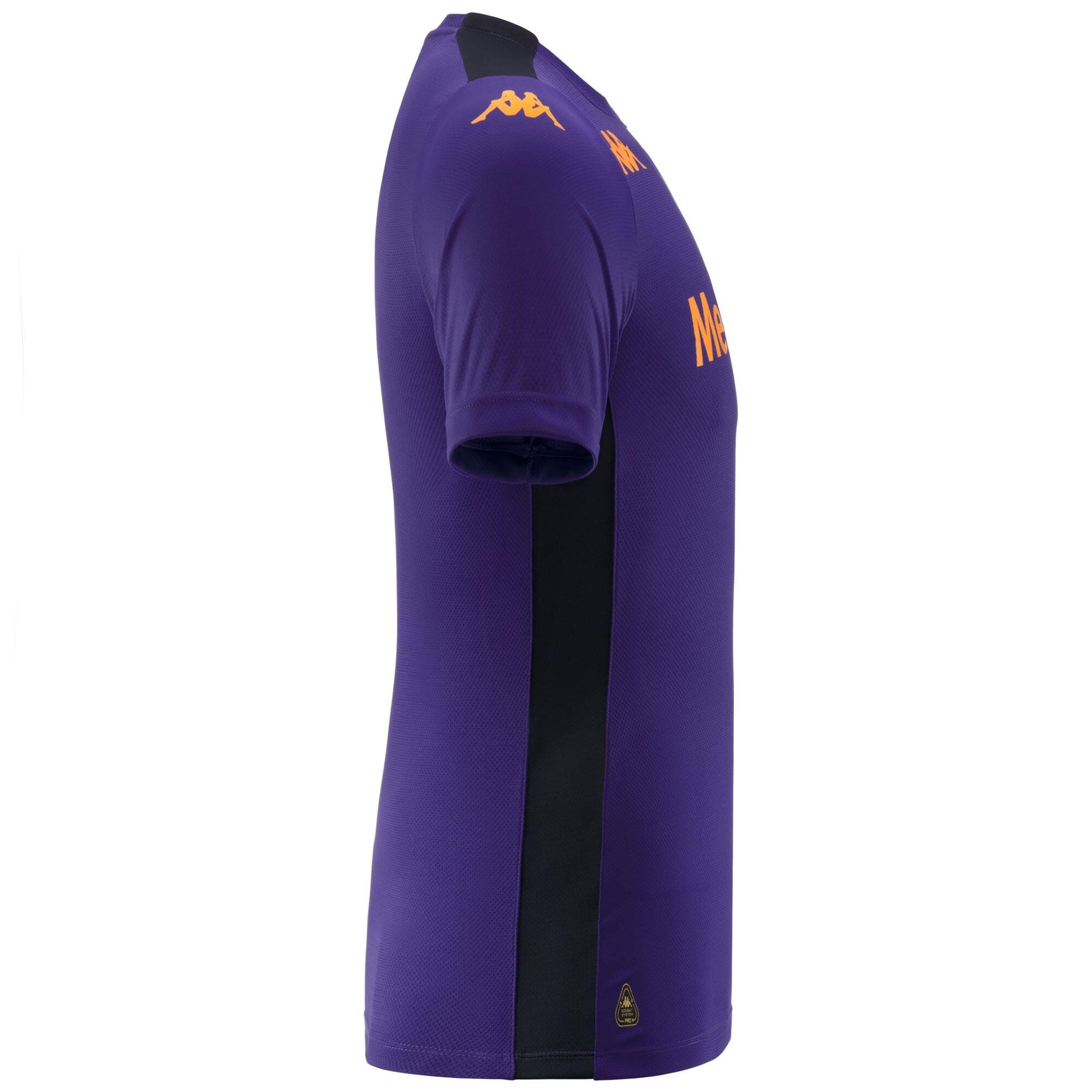 t-shirt da bambino in poliestere viola da allenamento 4/7