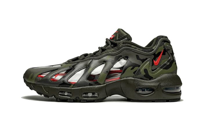Scarpe Air Max 96 Dark Army Supreme 1/4