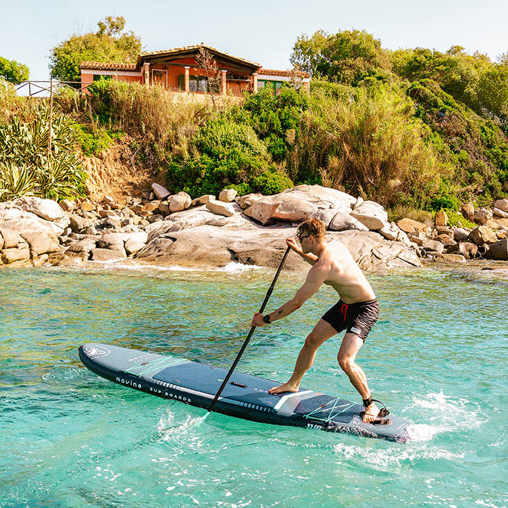 Nafukovací SUP paddleboard Adria NBM (350 cm) svařované hrany pádlo 2v1