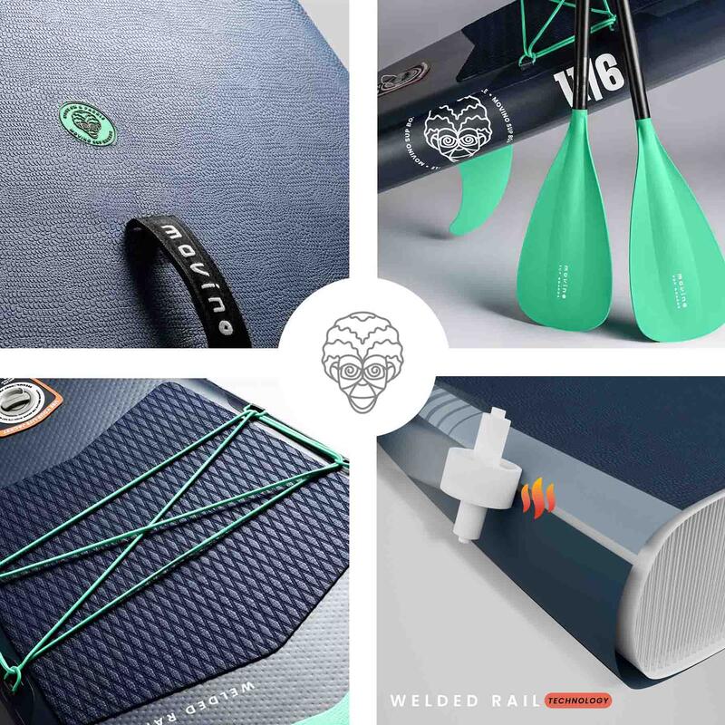 Nafukovací SUP paddleboard Adria NBM (350 cm) svařované hrany pádlo 2v1