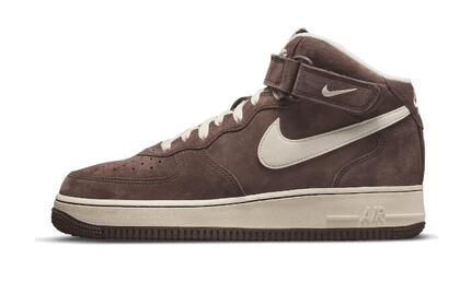 Sportschoenen Air Force 1 Mid Chocolate
