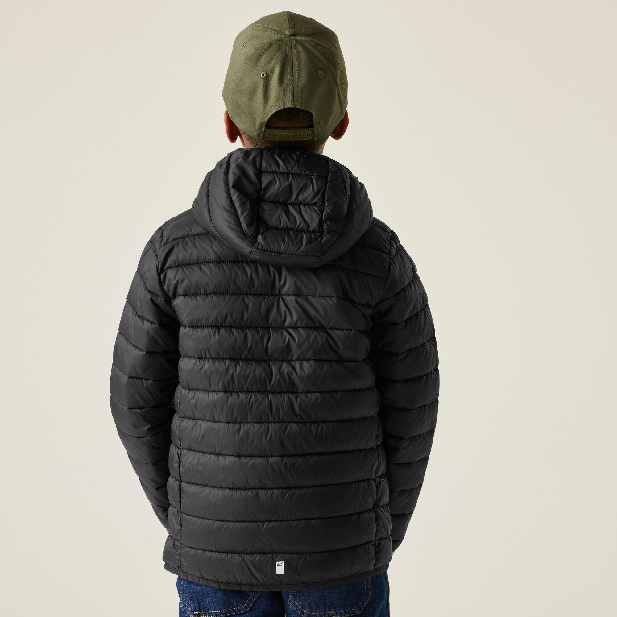 Marizion Kids Water Repellent Active Hooded Quilted Jacket Jacket 2/7