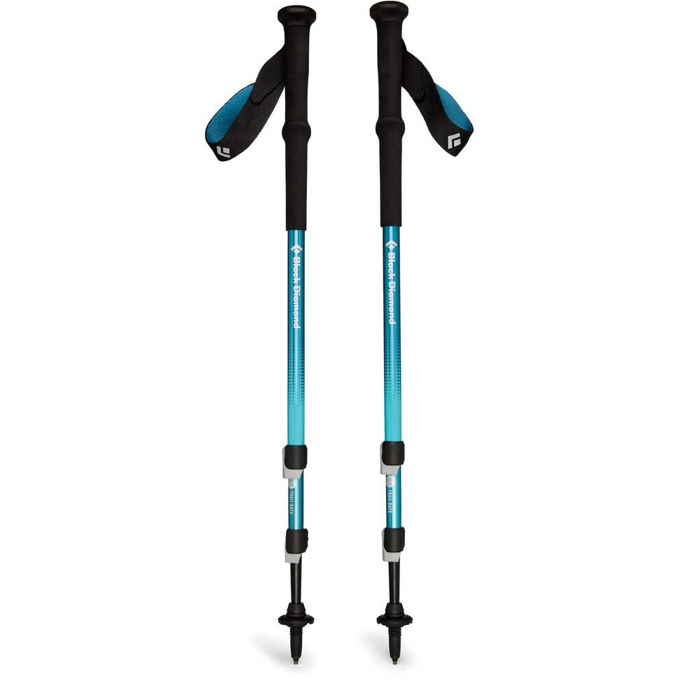 Kije aluminiowe Black Diamond Trail Back Trekking Poles - creek blue
