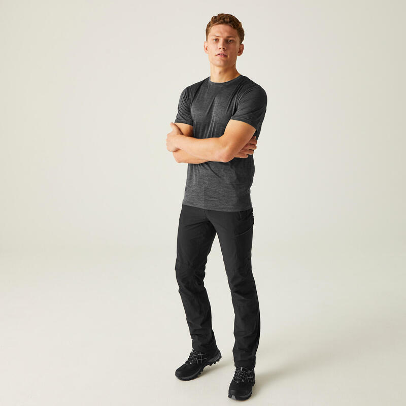Wandershirt Fingal Edition Wandern/Outdoor/Trekking Herren Black Atmungsaktiv