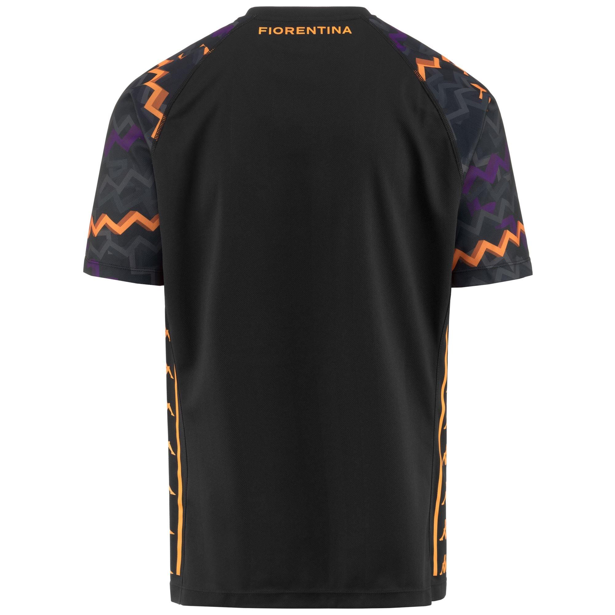 T-Shirt ACF Fiorentina da Bambino in Poliestere riciclato Nero 3/7