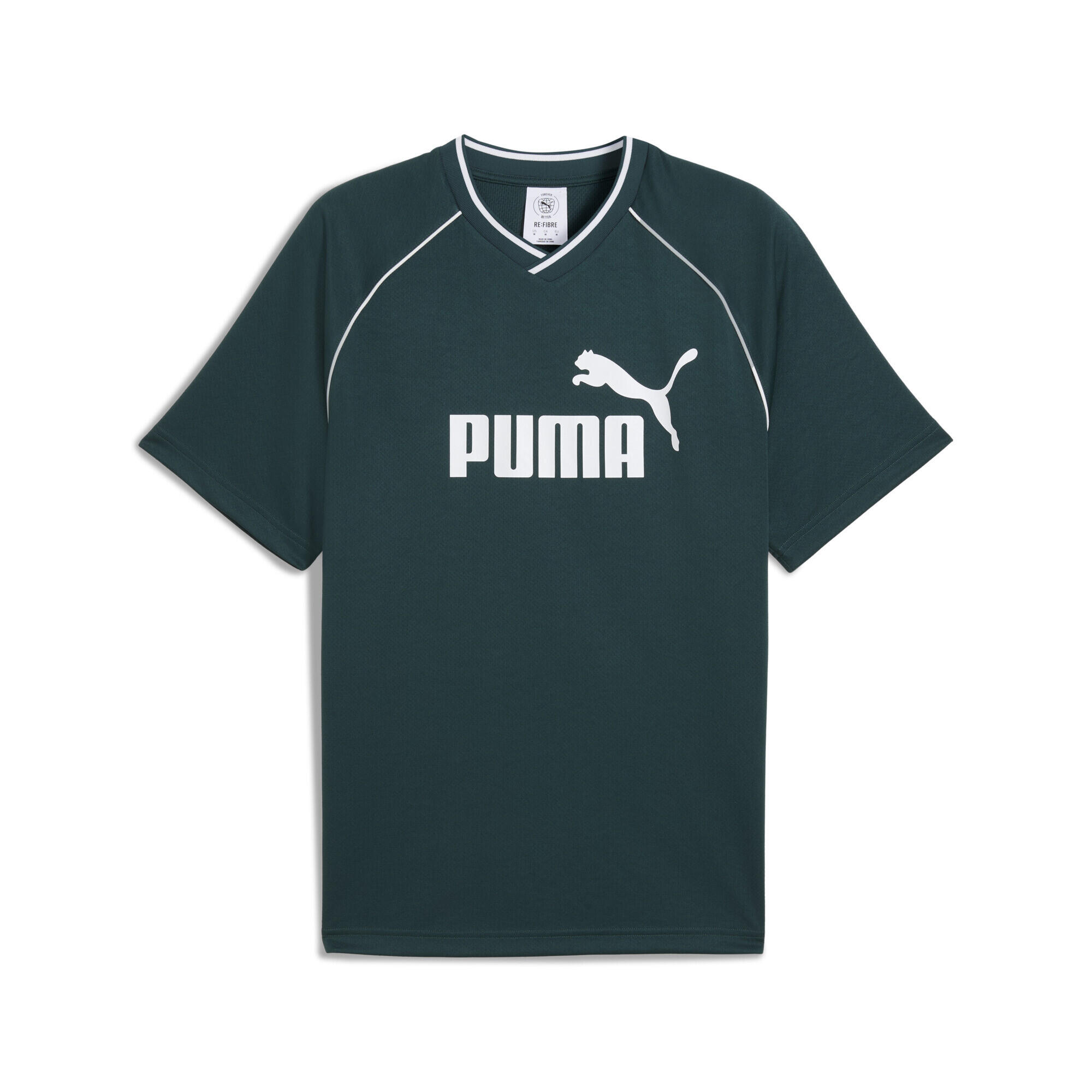 PUMA Maglia da calcio Essentials da uomo PUMA Green Terrain